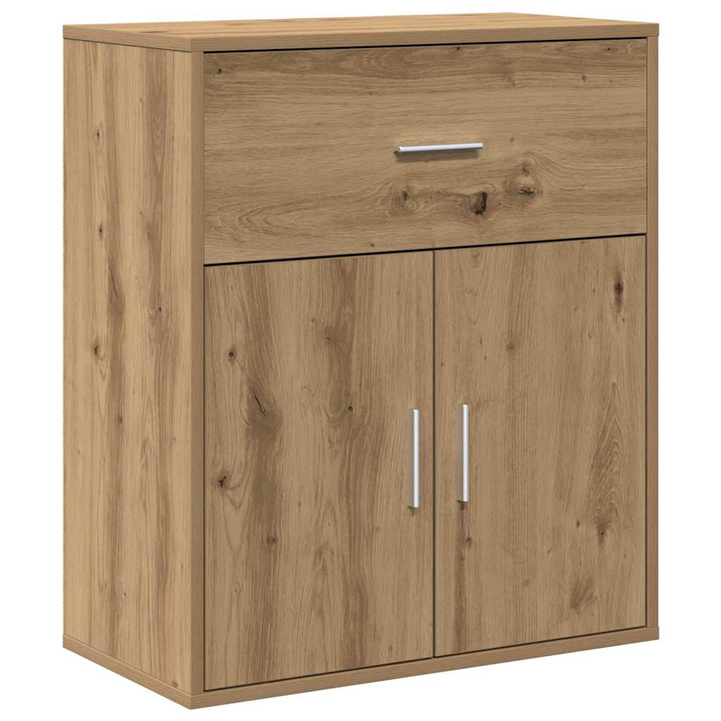 vidaXL Bufet Dąb rzemieślniczy 60 x 31 x 70 cm Drewno inżynieryjne