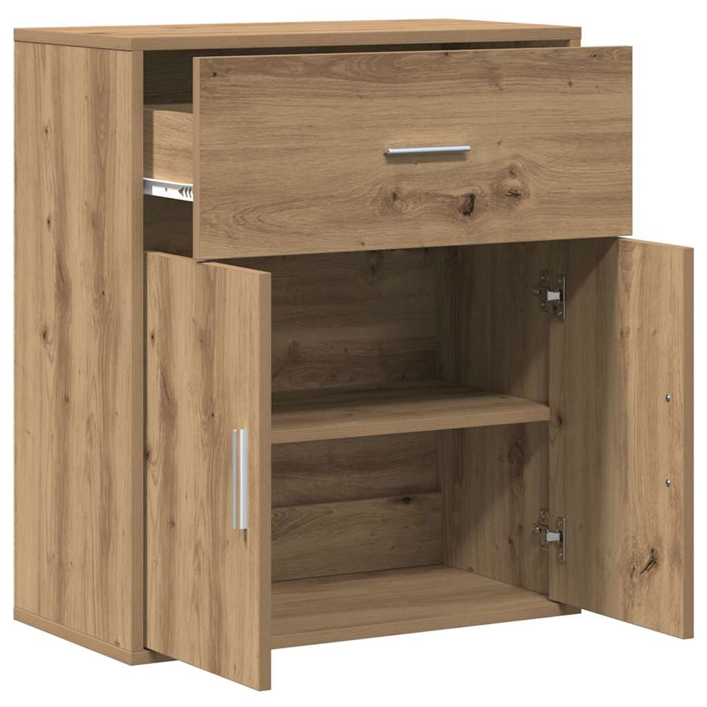 vidaXL Bufet Dąb rzemieślniczy 60 x 31 x 70 cm Materiał drewnopochodny