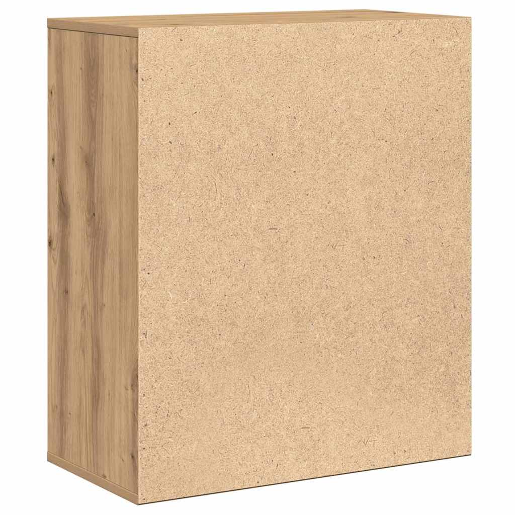vidaXL Bufet Dąb rzemieślniczy 60 x 31 x 70 cm Materiał drewnopochodny