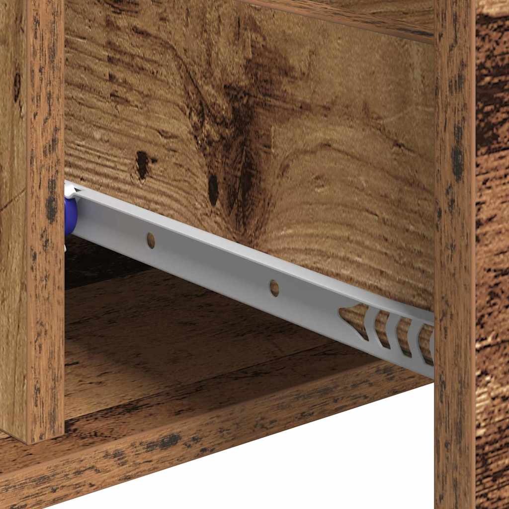 vidaXL Bufet Stare drewno 60 x 31 x 70 cm Materiał drewnopochodny