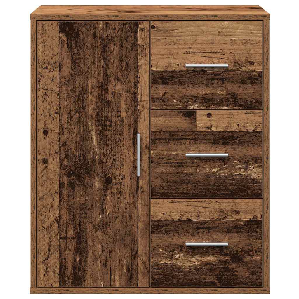 vidaXL Bufet Stare drewno 60 x 31 x 70 cm Materiał drewnopochodny