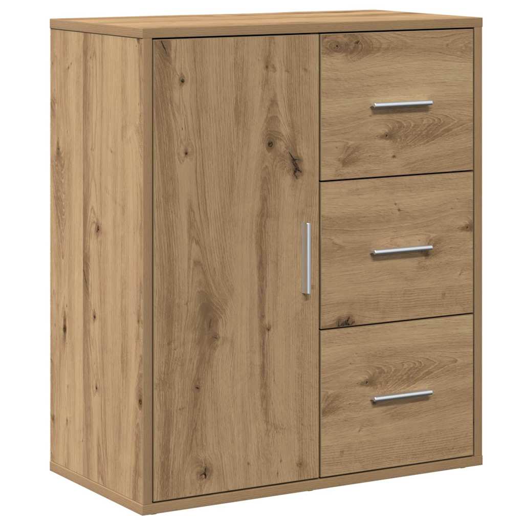 vidaXL Bufet Dąb rzemieślniczy 60 x 31 x 70 cm Materiał drewnopochodny