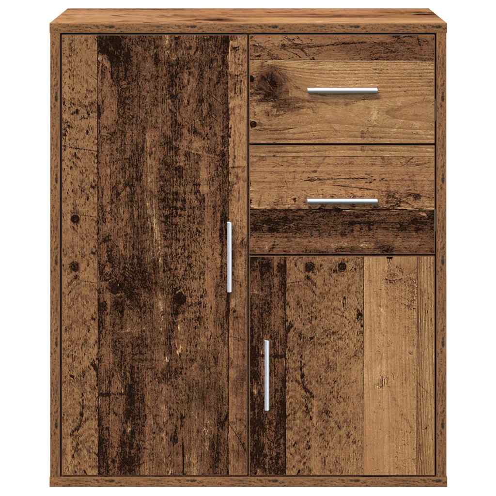 vidaXL Bufet Stare drewno 60 x 31 x 70 cm Materiał drewnopochodny