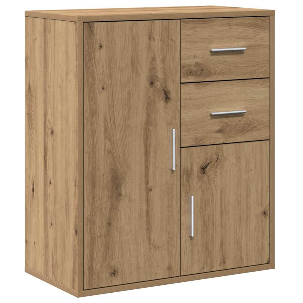 vidaXL Bufet Dąb rzemieślniczy 60 x 31 x 70 cm Materiał drewnopochodny