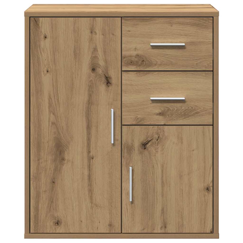 vidaXL Bufet Dąb rzemieślniczy 60 x 31 x 70 cm Materiał drewnopochodny