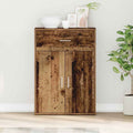 vidaXL Bufet Stare drewno 60 x 30 x 84 cm Materiał drewnopochodny
