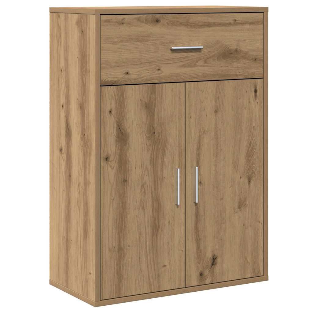 vidaXL Bufet Dąb rzemieślniczy 60 x 30 x 84 cm Materiał drewnopochodny