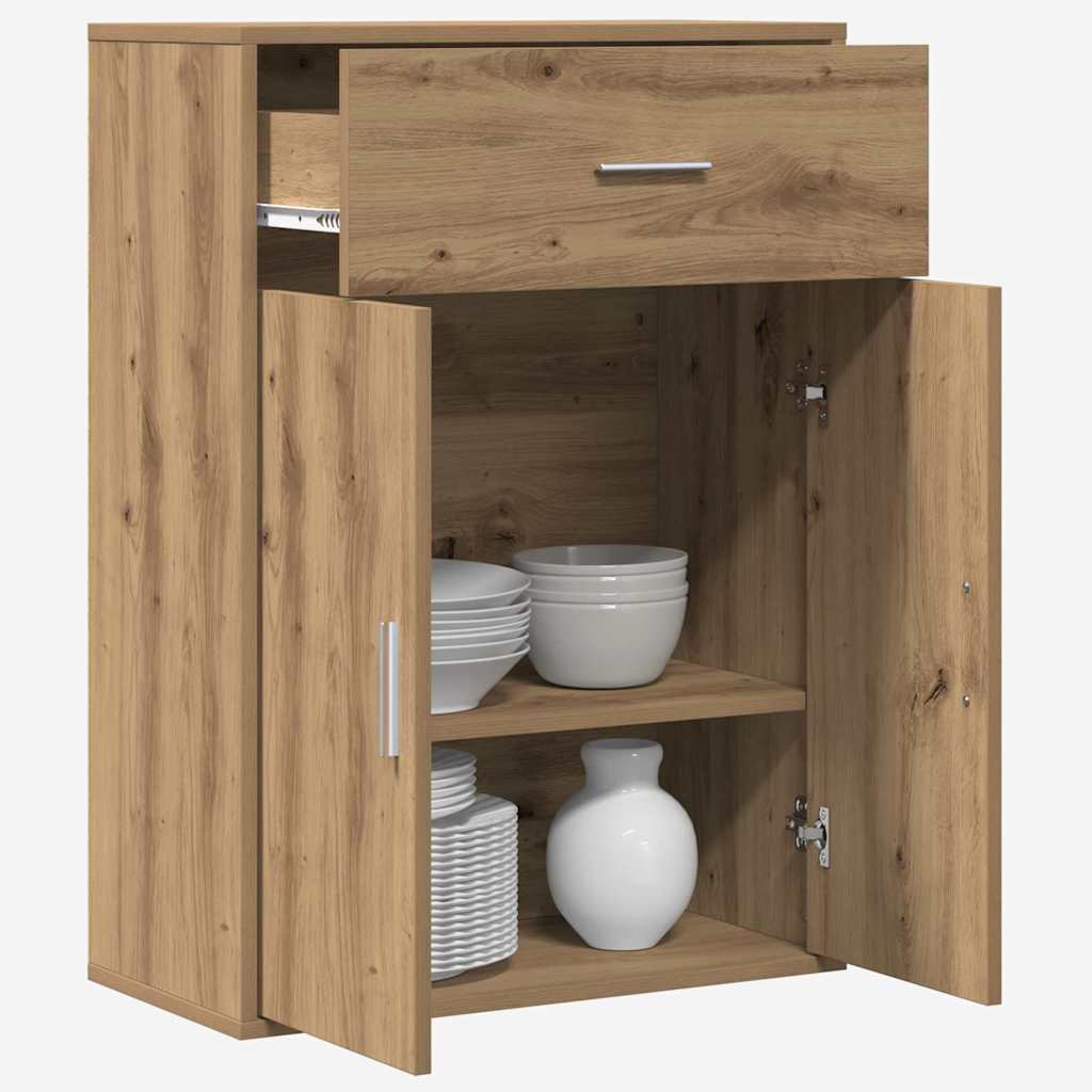 vidaXL Bufet Dąb rzemieślniczy 60 x 30 x 84 cm Materiał drewnopochodny