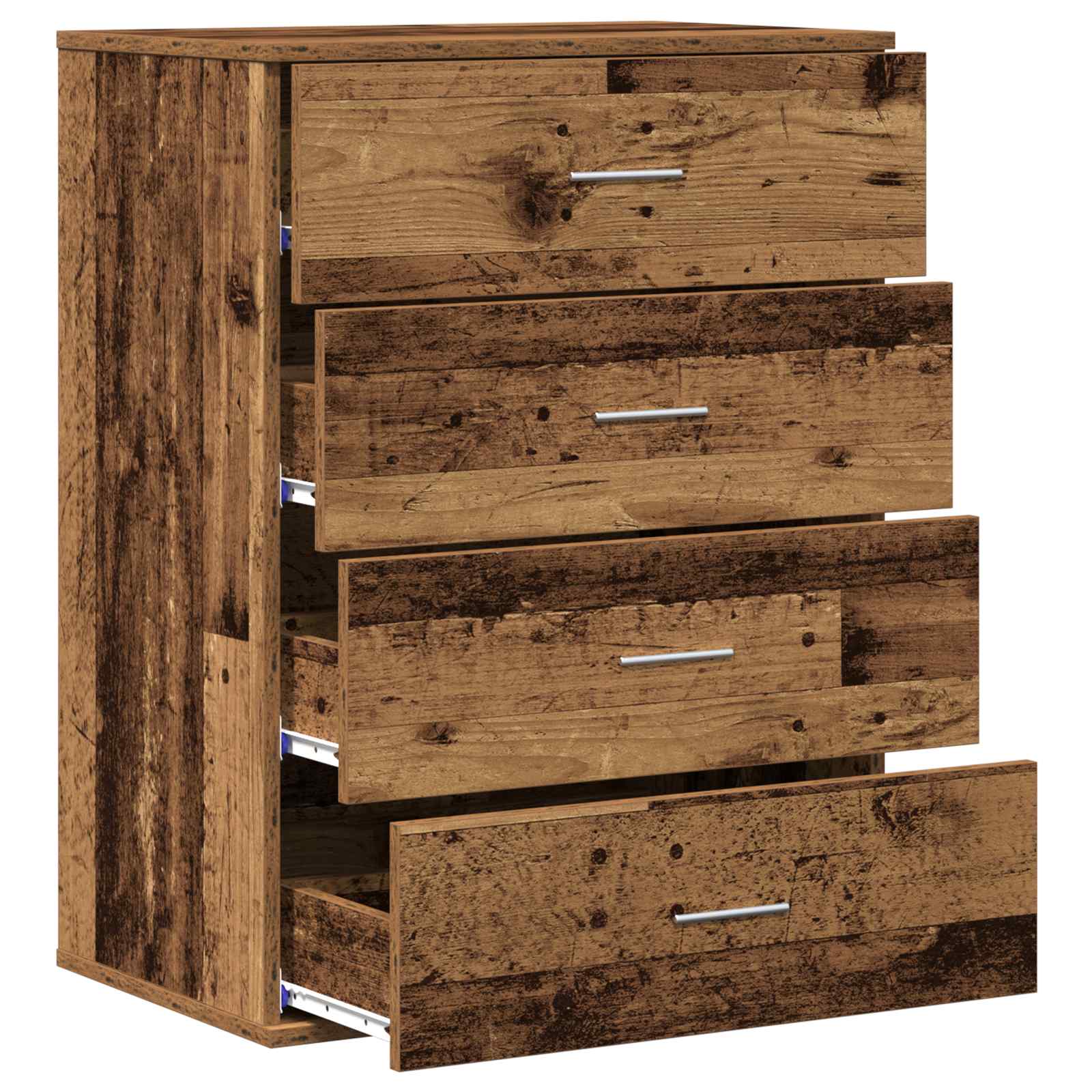 vidaXL Bufet Stare drewno 60 x 39 x 80 cm Materiał drewnopochodny