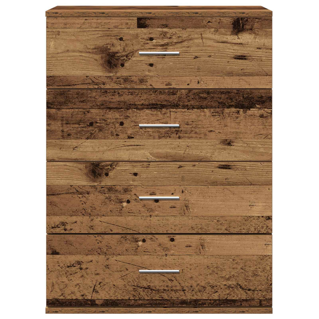 vidaXL Bufet Stare drewno 60 x 39 x 80 cm Materiał drewnopochodny