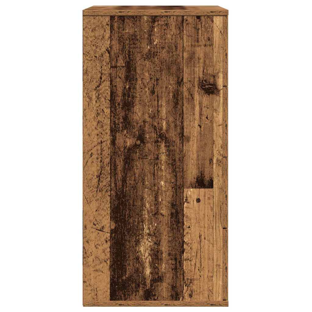 vidaXL Bufet Stare drewno 60 x 39 x 80 cm Materiał drewnopochodny