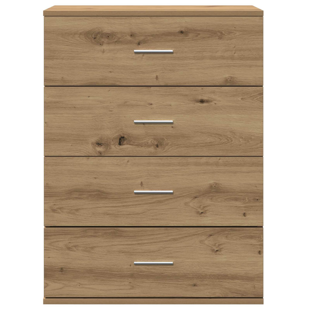 vidaXL Bufet Dąb rzemieślniczy 60 x 39 x 80 cm Drewno inżynieryjne