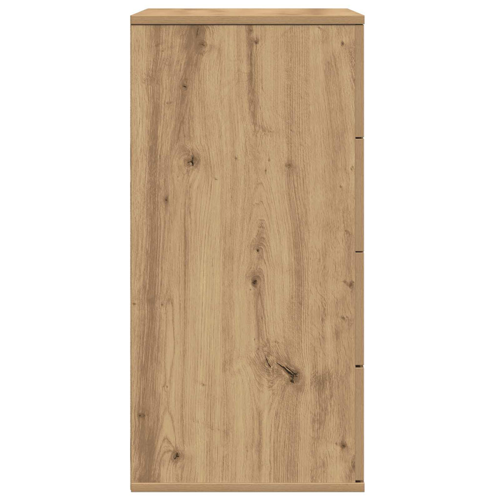 vidaXL Bufet Dąb rzemieślniczy 60 x 39 x 80 cm Drewno inżynieryjne