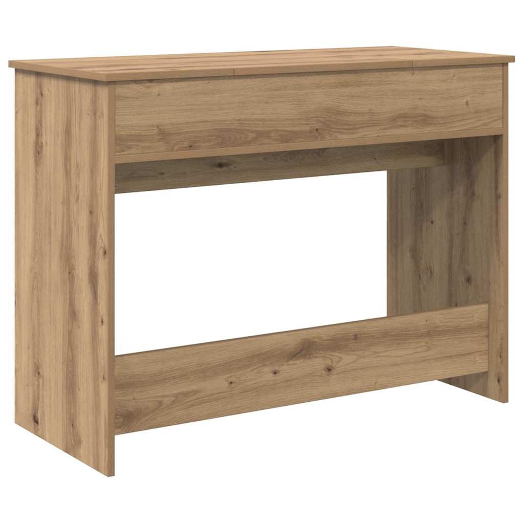 vidaXL Kosmetyczny stół z szufladą Dąb rzemieślniczy 100 x 45 x 76 cm