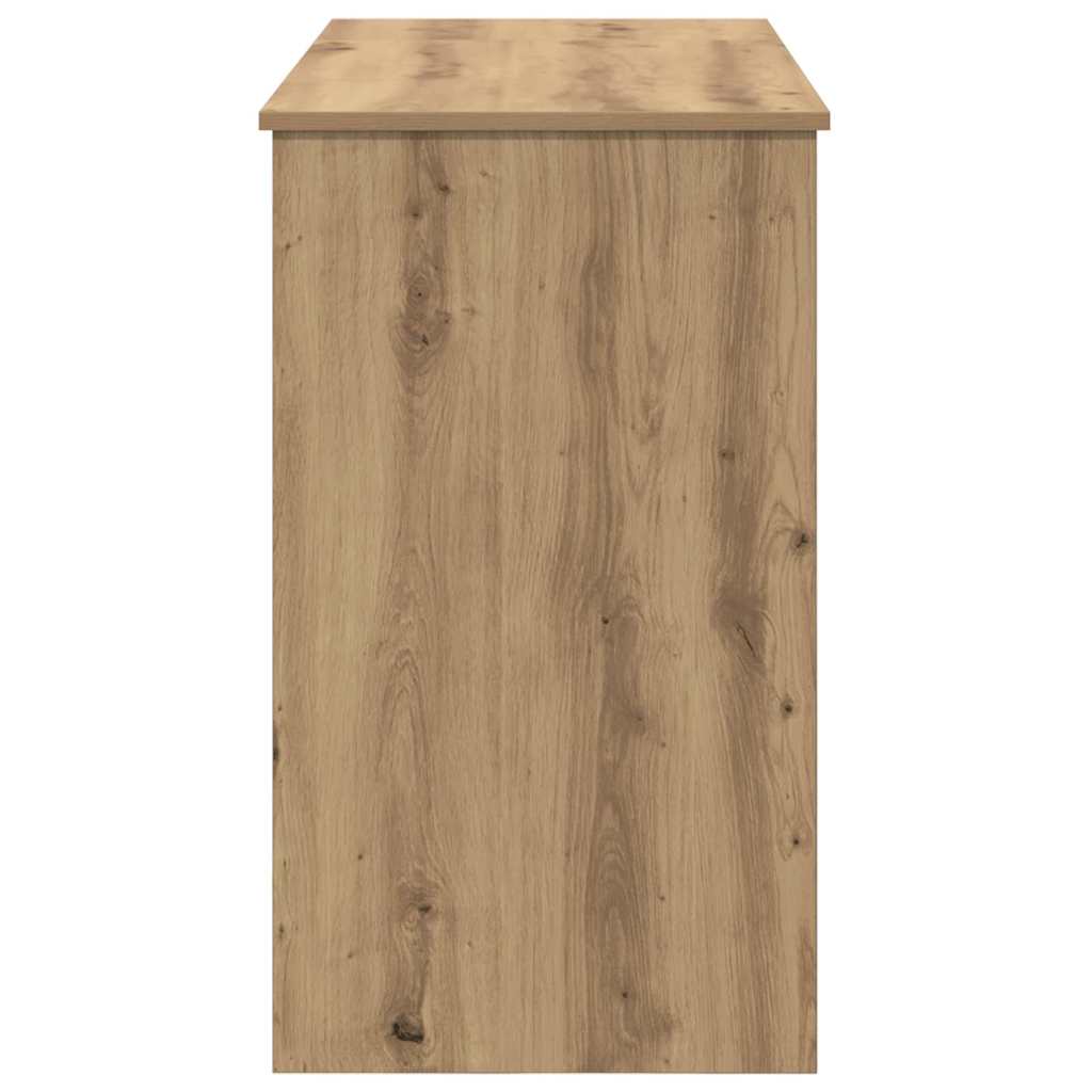 vidaXL Kosmetyczny stół z szufladą Dąb rzemieślniczy 100 x 45 x 76 cm