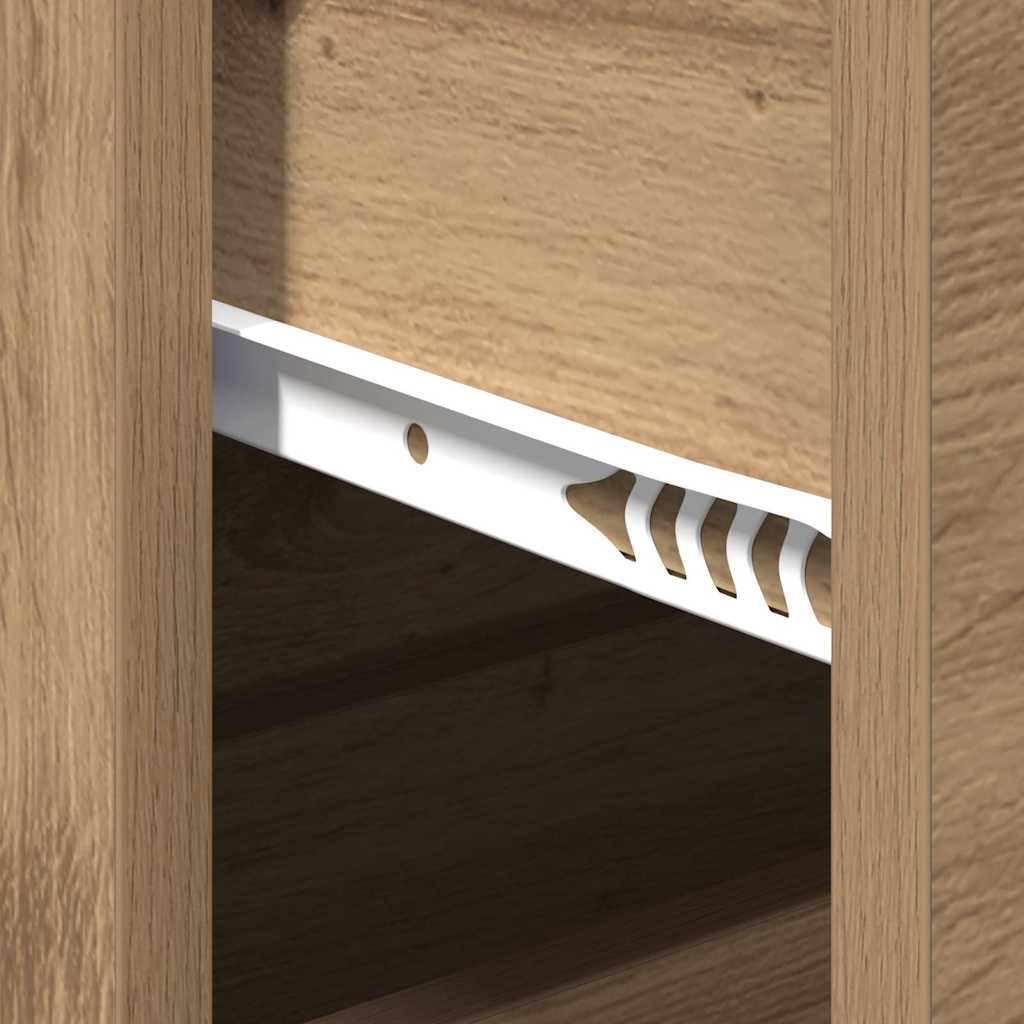 vidaXL Bufet Dąb rzemieślniczy 60 x 31 x 84 cm Materiał drewnopochodny
