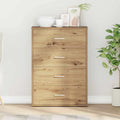 vidaXL Bufet Dąb rzemieślniczy 60 x 31 x 84 cm Drewno inżynieryjne