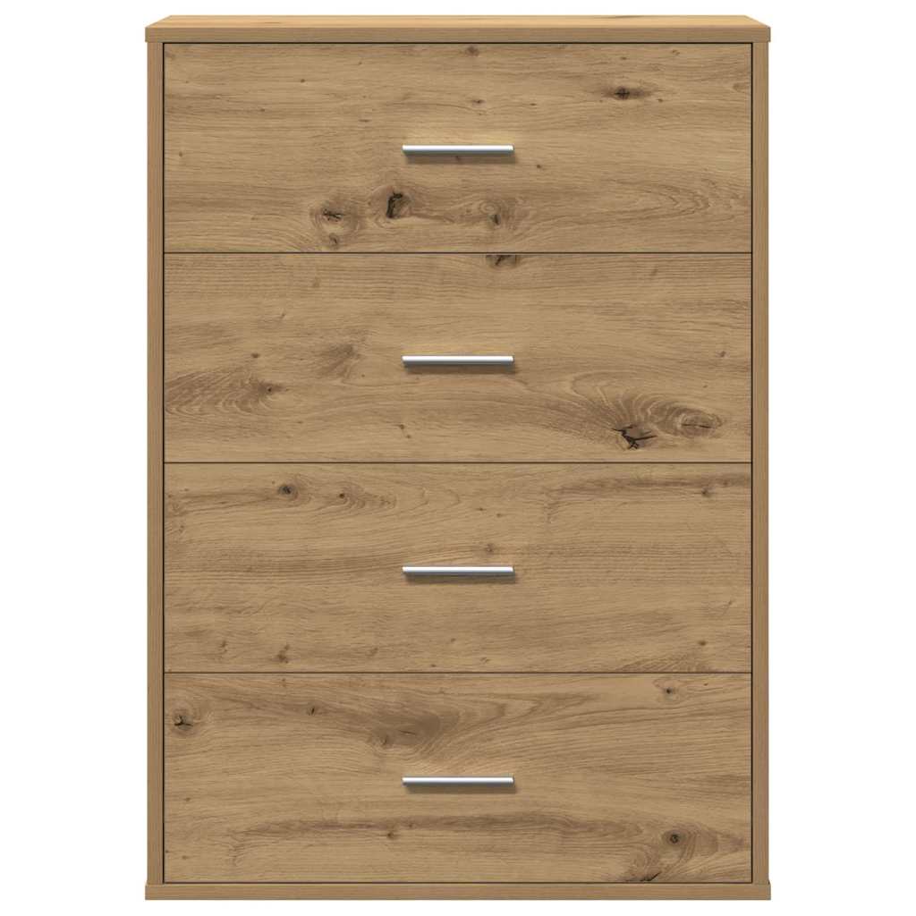 vidaXL Bufet Dąb rzemieślniczy 60 x 31 x 84 cm Drewno inżynieryjne