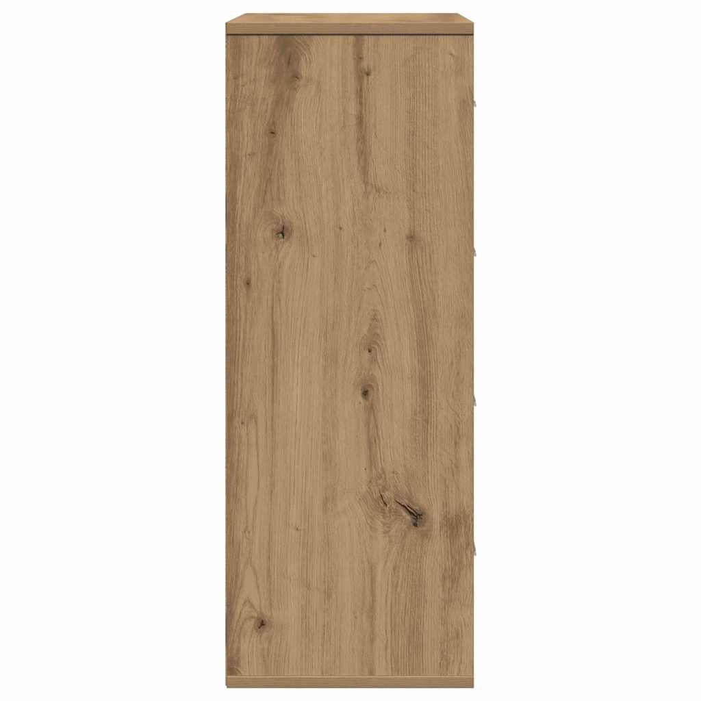 vidaXL Bufet Dąb rzemieślniczy 60 x 31 x 84 cm Materiał drewnopochodny