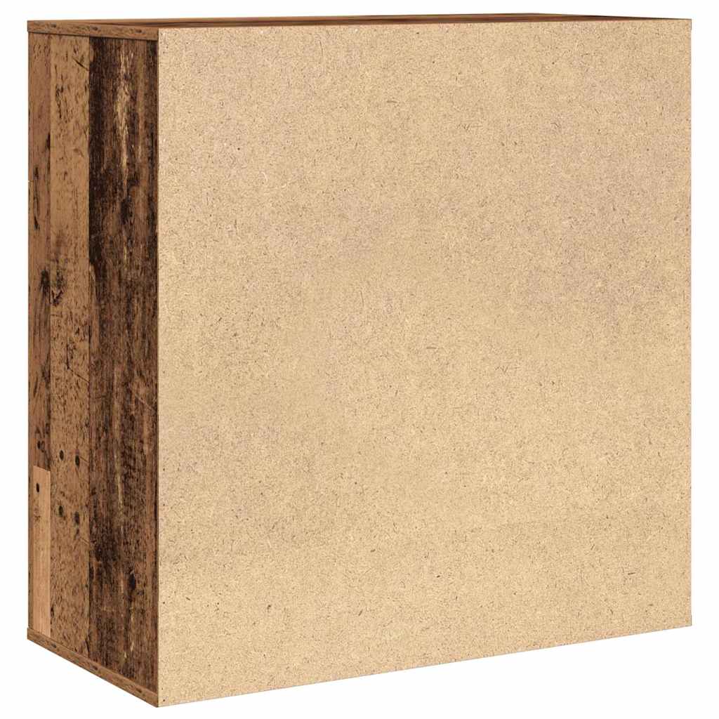 vidaXL Bufet Stare drewno 78 x 38 x 80 cm Materiał drewnopochodny