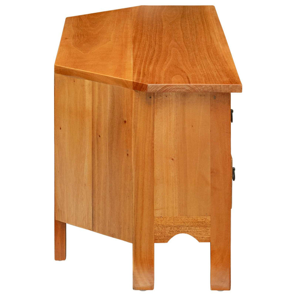 vidaXL Szafka pod telewizor z szufladą Naturalny 100 x 40,5 x 46 cm