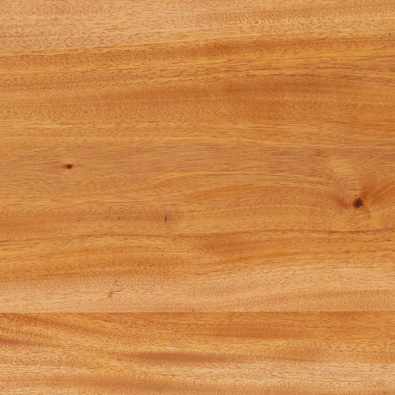 vidaXL Konsola Naturalny 50,5 x 30 x 75,5 cm Lite drewno mahoniowe