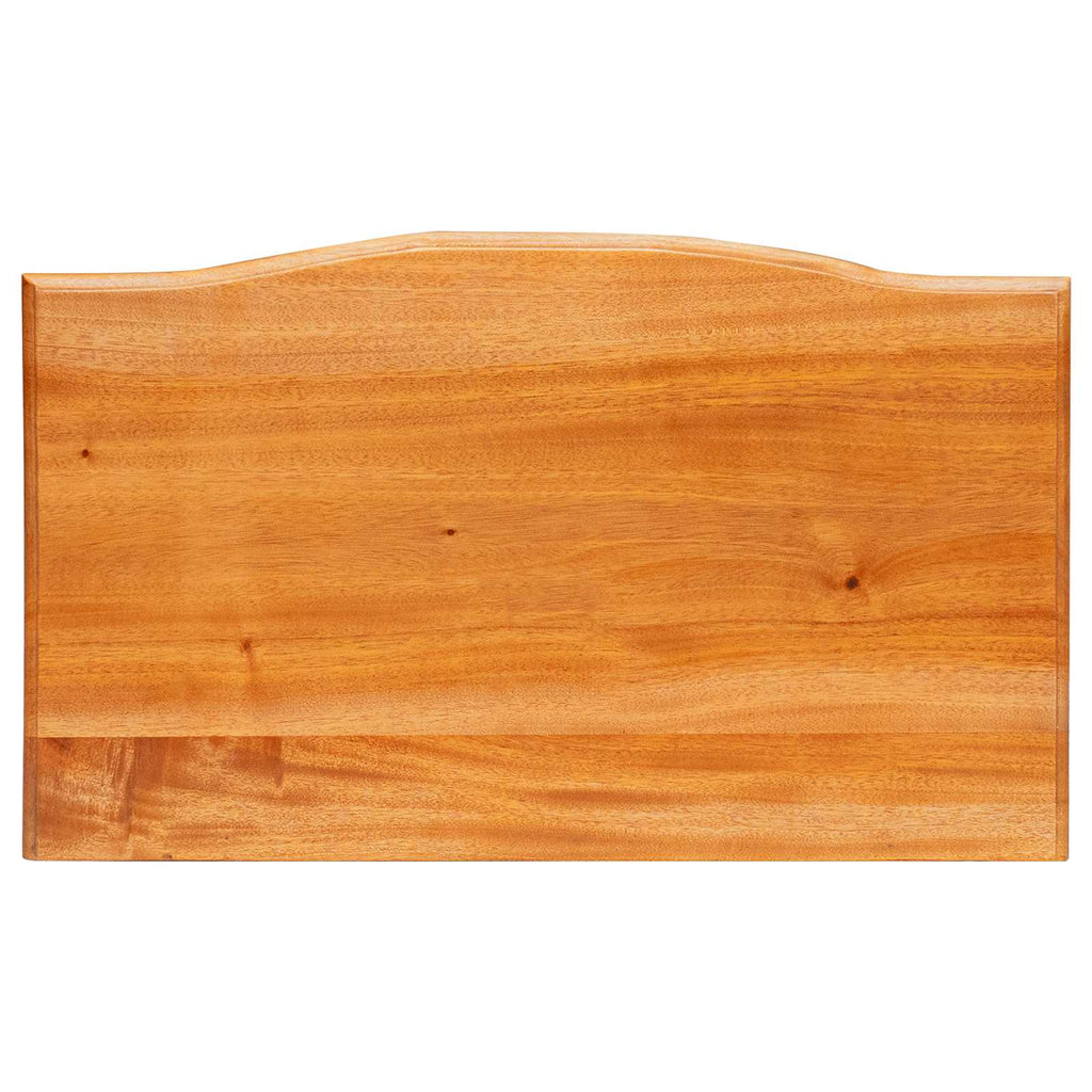 vidaXL Konsola Naturalny 50,5 x 30 x 75,5 cm Lite drewno mahoniowe