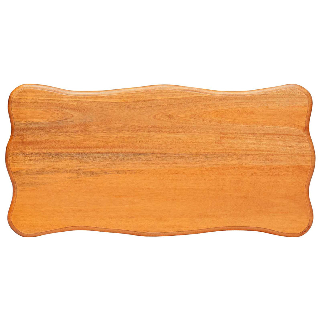vidaXL Stolik boczny Naturalny 60,5 x 30 x 61 cm Lite drewno mahoniowe
