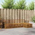 vidaXL Zestawy sof 5 pcs Naturalny Lite Drewno Akacji