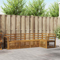vidaXL Zestawy sof 5 pcs Naturalny Lite Drewno Akacji