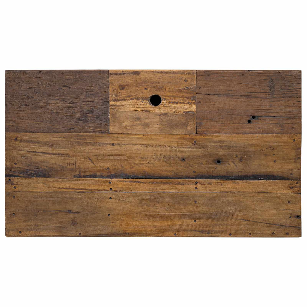 vidaXL Stolik kawowy Naturalny 90 x 50 x 35 cm drewno