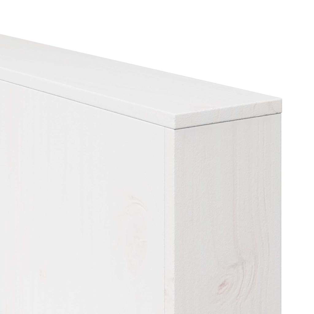 vidaXL Sofa Ogrodowa Biały 134 x 60 x 62 cm Lite drewno sosnowe