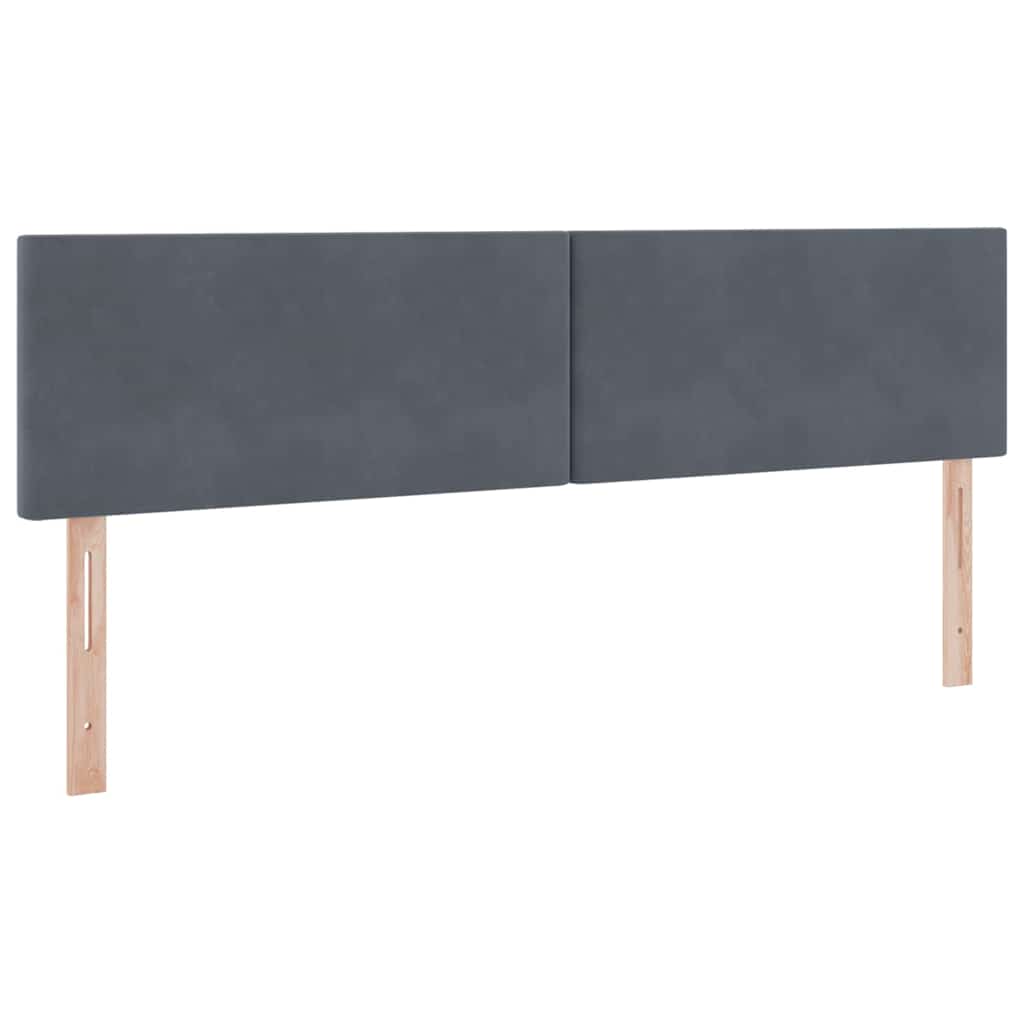 vidaXL Łóżko z miejscem do przechowywania Ciemnoszary 180 x 200 cm
