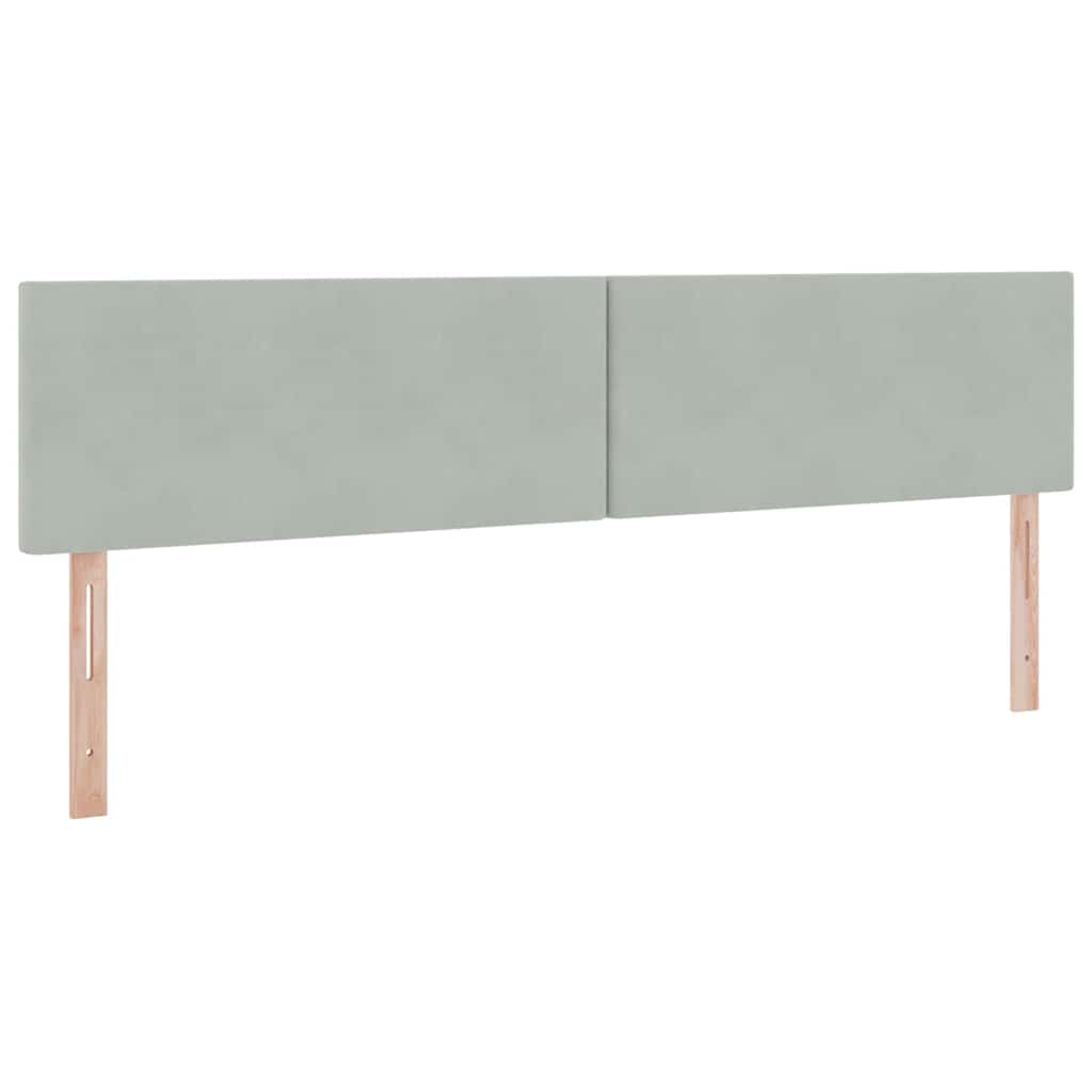 vidaXL Łóżko z miejscem do przechowywania Jasnoszary 200 x 200 cm
