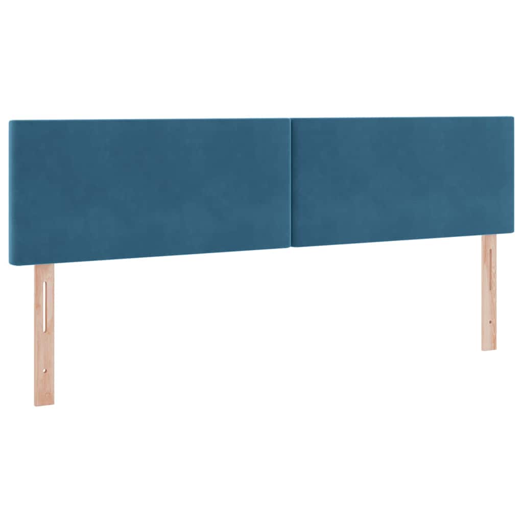 vidaXL Łóżko z miejscem do przechowywania Ciemnoniebieski 90 x 200 cm