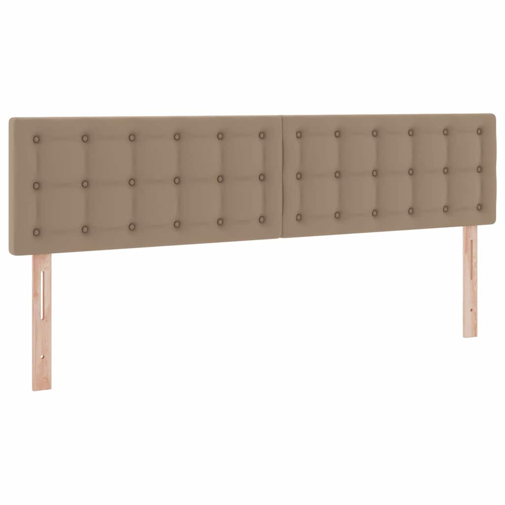 vidaXL Łóżko z miejscem na przechowywanie i LED Kawowy 180 x 200 cm