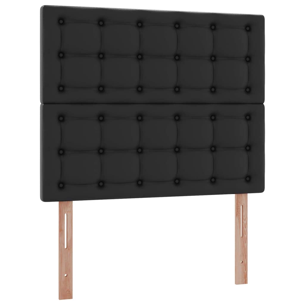 vidaXL Łóżko z miejscem do przechowywania Czarny 120 x 190 cm