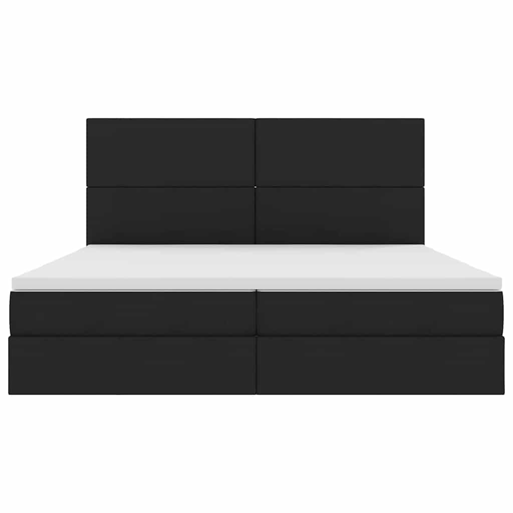 vidaXL Łóżko z miejscem na przechowywanie i materacem 200 x 200 cm