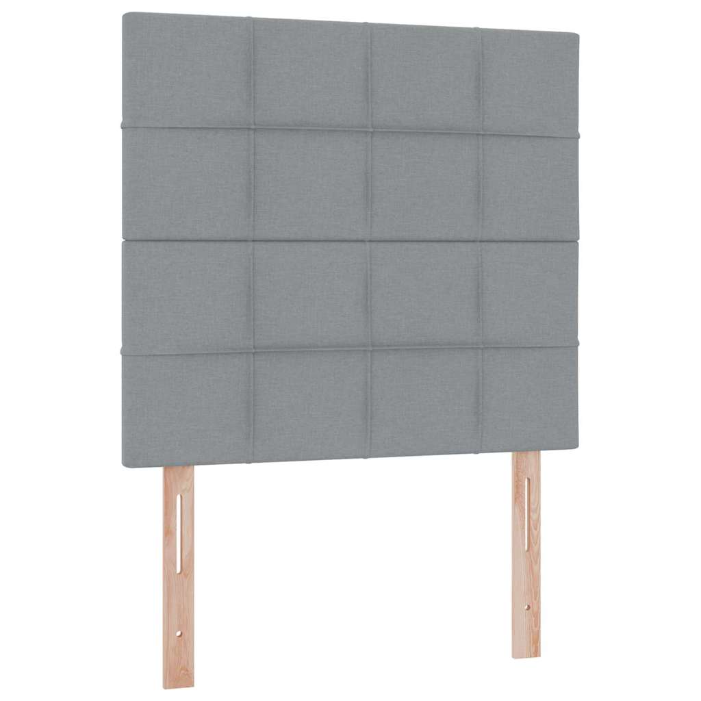 vidaXL Łóżko z miejscem na przechowywanie i materacem 90 x 200 cm