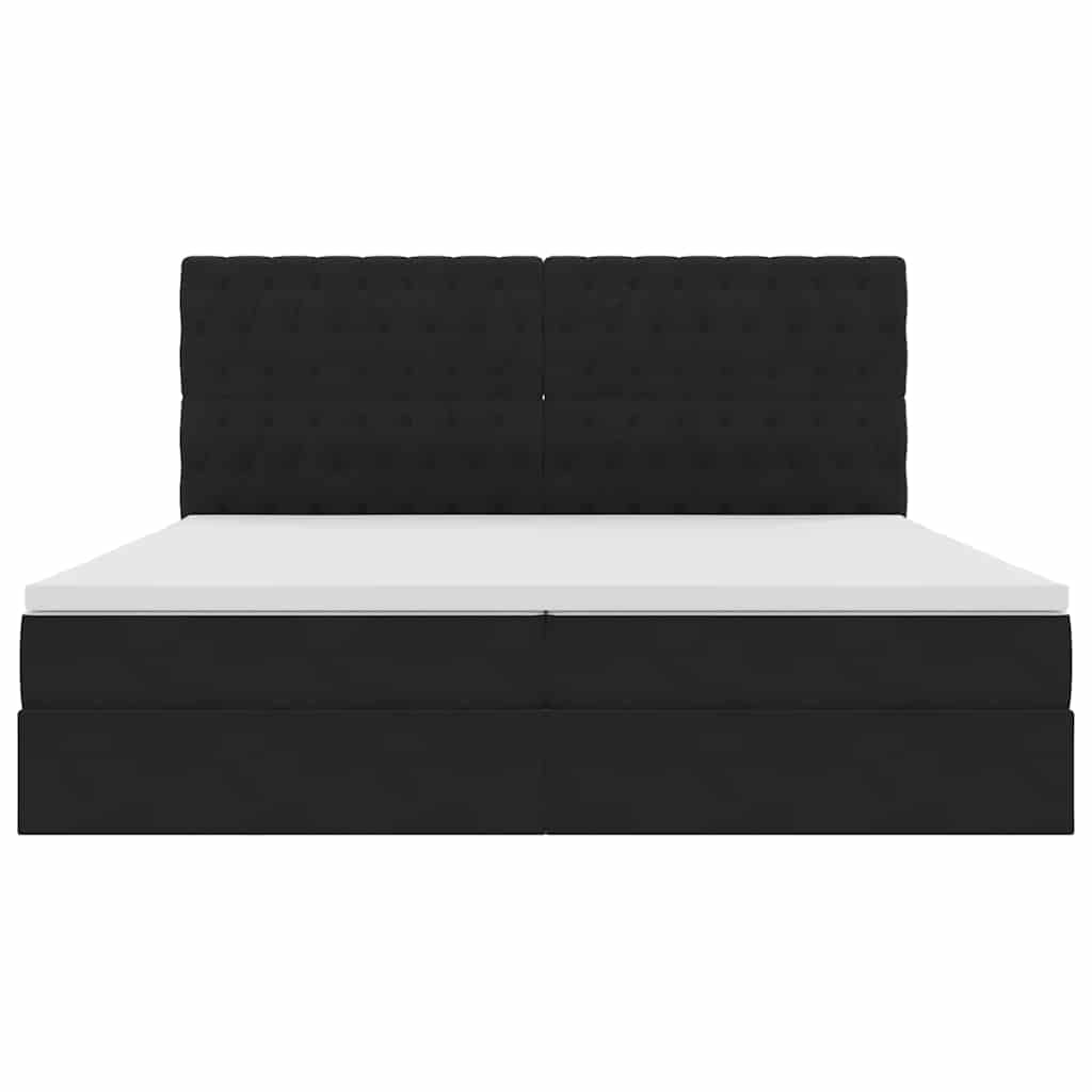 vidaXL Łóżko z miejscem na przechowywanie i materacem 200 x 200 cm
