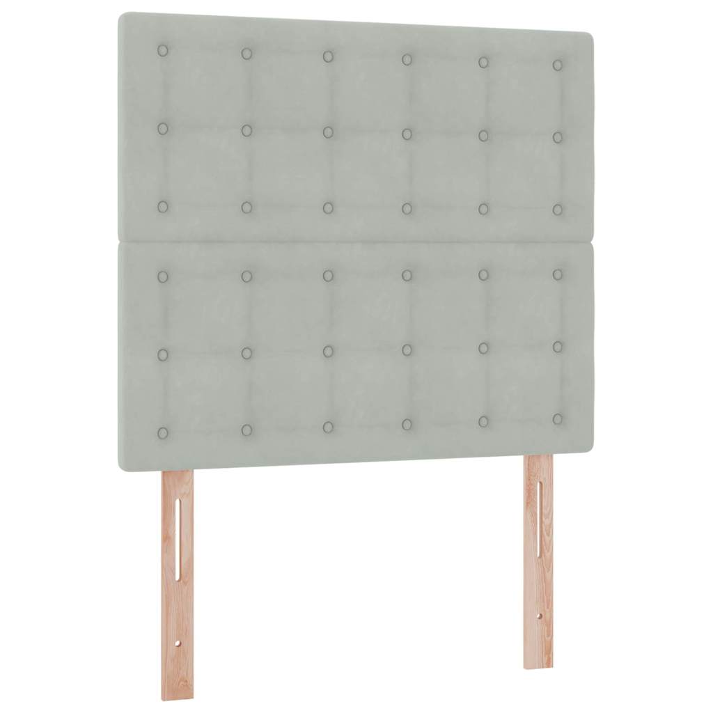 vidaXL Łóżko z miejscem na przechowywanie i materacem 90 x 190 cm