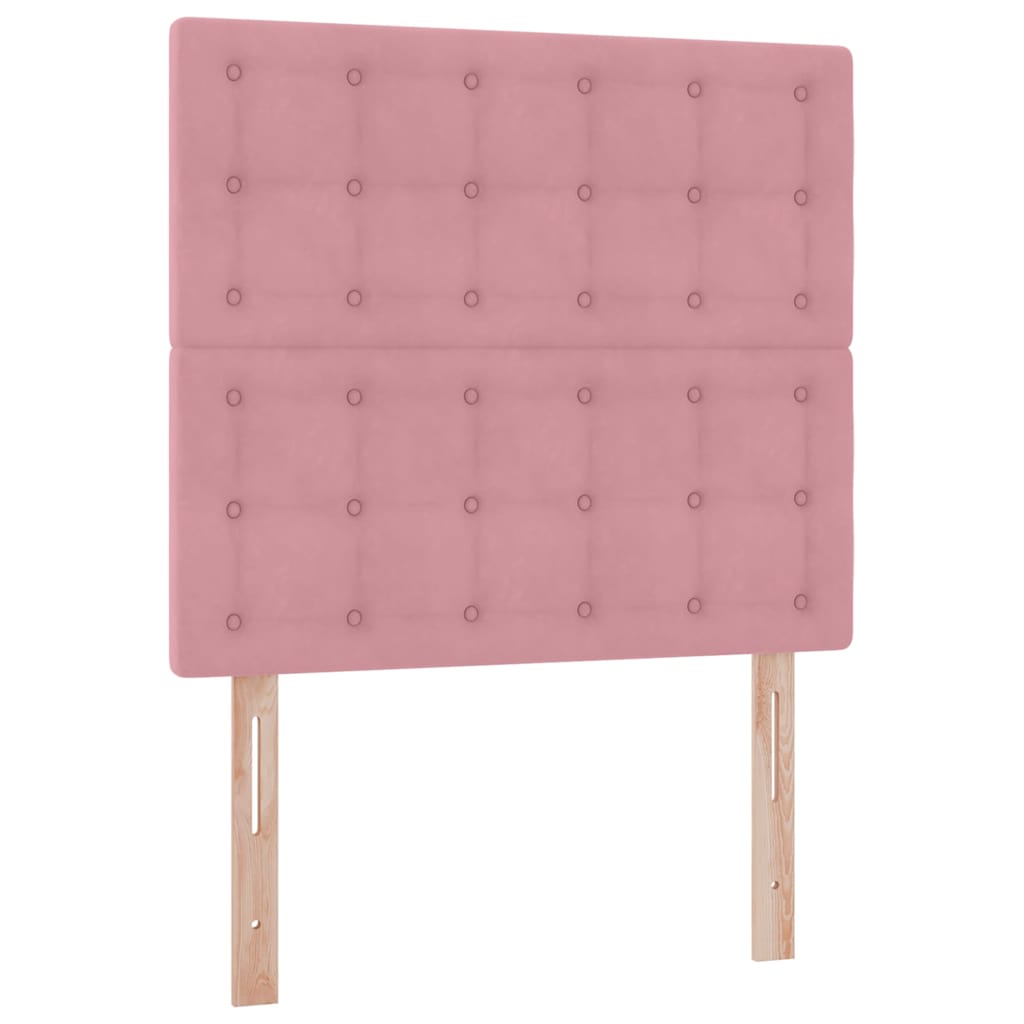 vidaXL Łóżko z miejscem na przechowywanie i materacem 90 x 200 cm