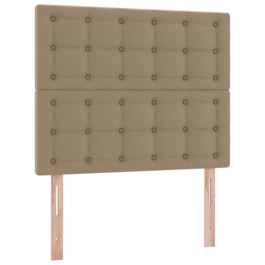 vidaXL Łóżko z miejscem na przechowywanie i LED Kawowy 120 x 200 cm