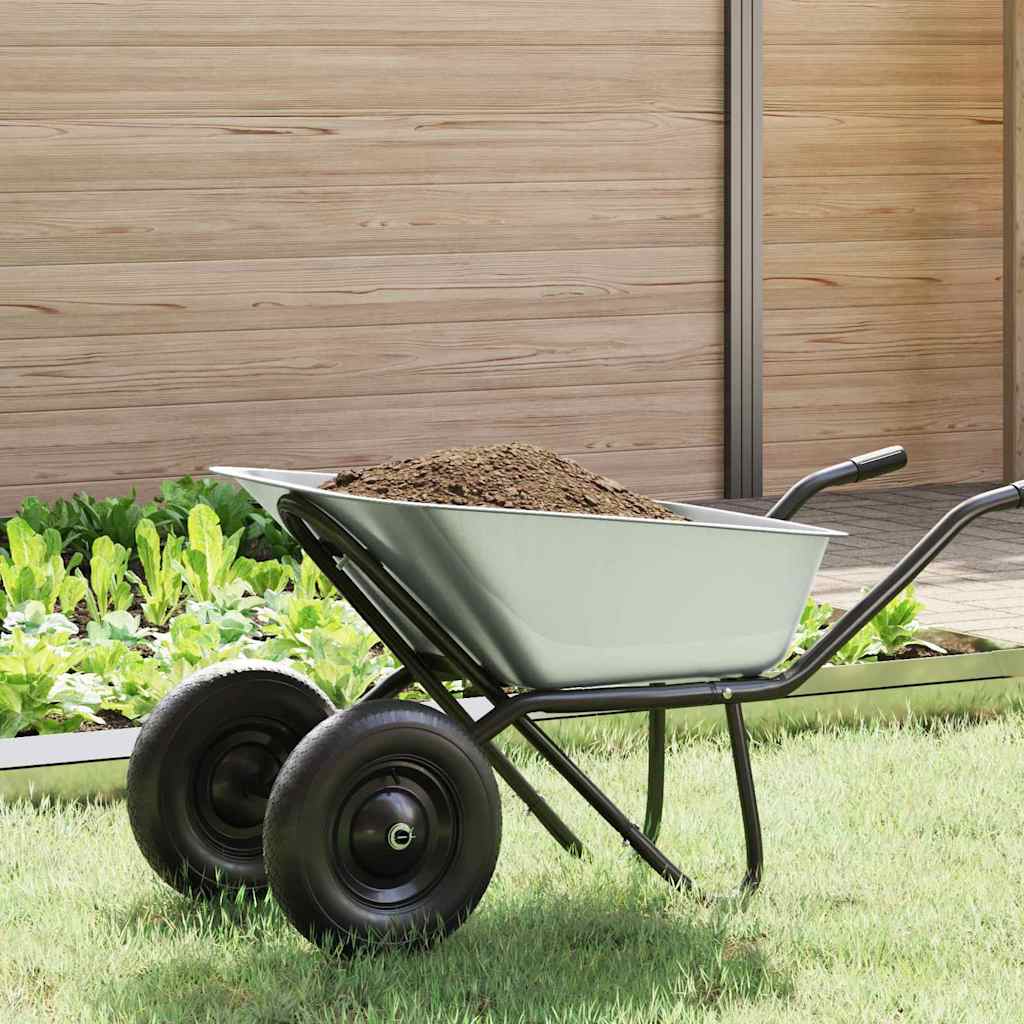 vidaXL Zastąpienie tacy widlaka Srebrny 88 x 60 x 32 cm Stal