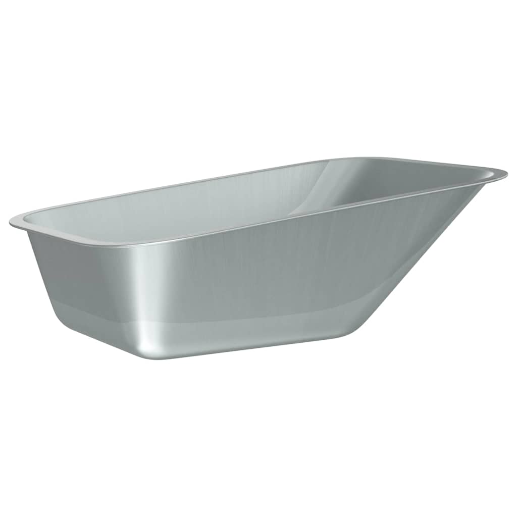 vidaXL Zastąpienie tacy widlaka Srebrny 88 x 60 x 32 cm Stal