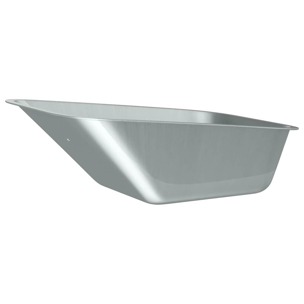 vidaXL Zastąpienie tacy widlaka Srebrny 88 x 60 x 32 cm Stal