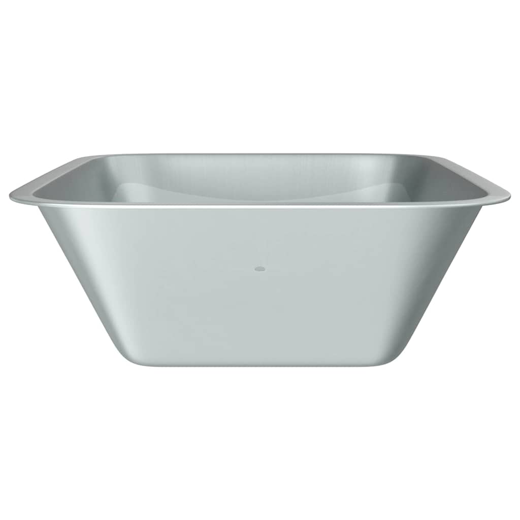 vidaXL Zastąpienie tacy widlaka Srebrny 88 x 60 x 32 cm Stal