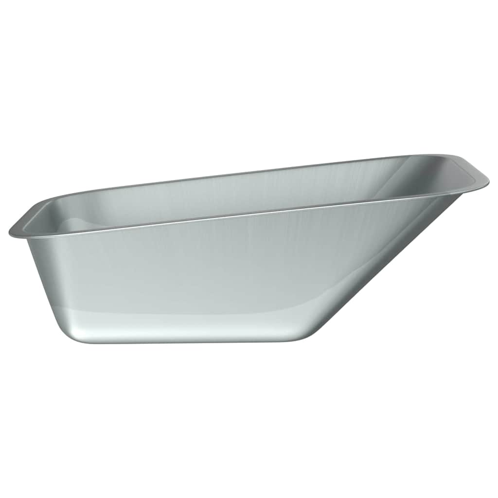 vidaXL Zastąpienie tacy widlaka Srebrny 88 x 60 x 32 cm Stal