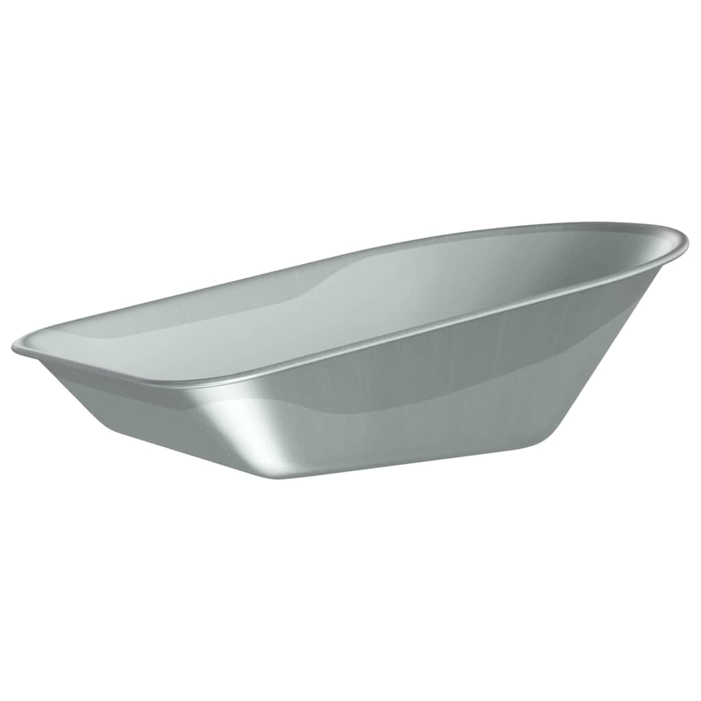 vidaXL Zastąpienie tacy widlaka Srebrny 90 x 63 x 28 cm Stal