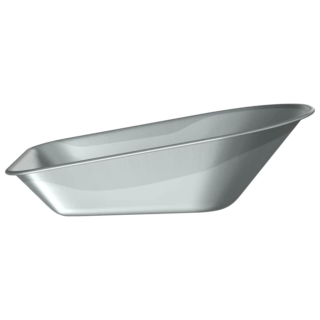 vidaXL Zastąpienie tacy widlaka Srebrny 90 x 63 x 28 cm Stal